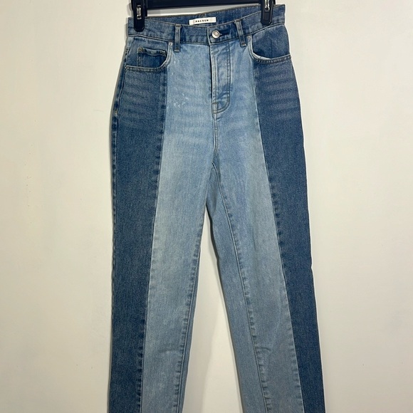 PACSUN BLUE JEANS HIGH RISE STRAIGHT SIZE 25 - Picture 2 of 11